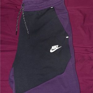Nike Tech Fleece Joggers (Dark Purple) *Rare*